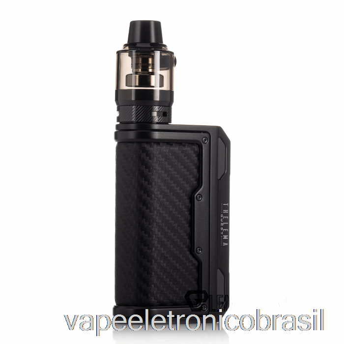 Vape Vaporesso Perdeu Vape Thelema Quest 200w Starter Kit Preto / Fibra De Carbono